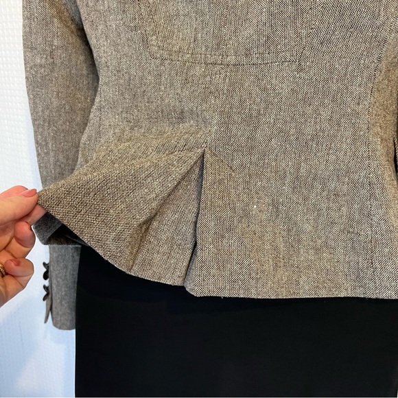 The Limited women’s brown wool jacket, size medium - Picture 6 of 9